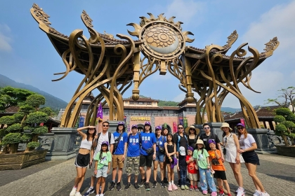 Tour Bà Nà Hills 1 Ngày Trọn Gói – Cầu Vàng, Cáp Treo, Buffet | Khởi Hành Hằng Ngày Từ Đà Nẵng